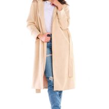 Płaszcz Damski Model A464 Beige – awama