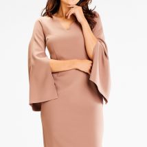 Sukienka Model A596 Cappuccino – awama