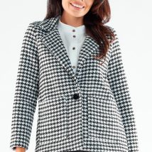 Kurtka Damska Model A545 Houndstooth – awama