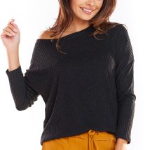 Sweter Damski Model A333 Black – awama