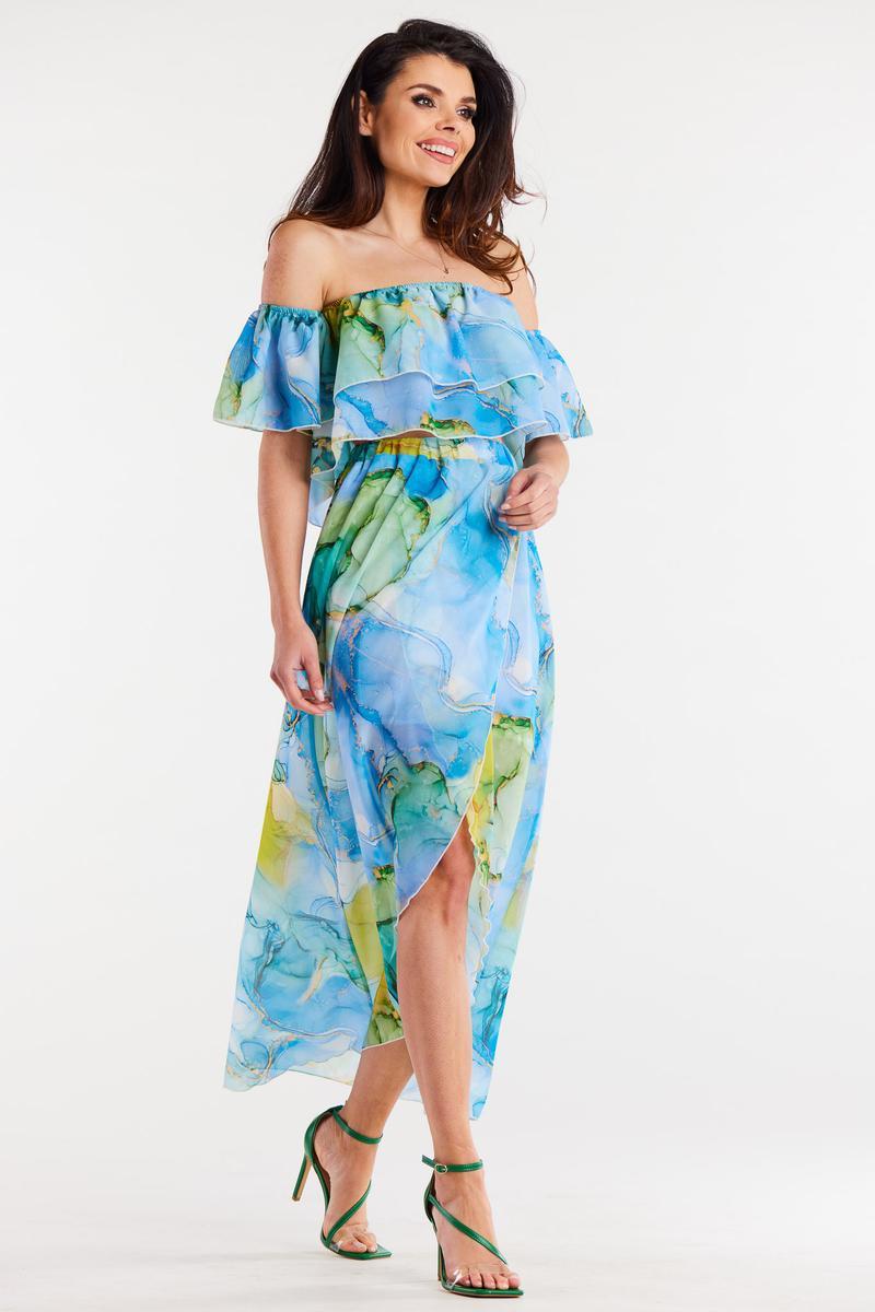 Spódnica Model A512 Sea Waves - awama - obrazek 3