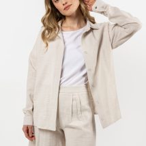 Koszula Damska Model A724 Beige – awama