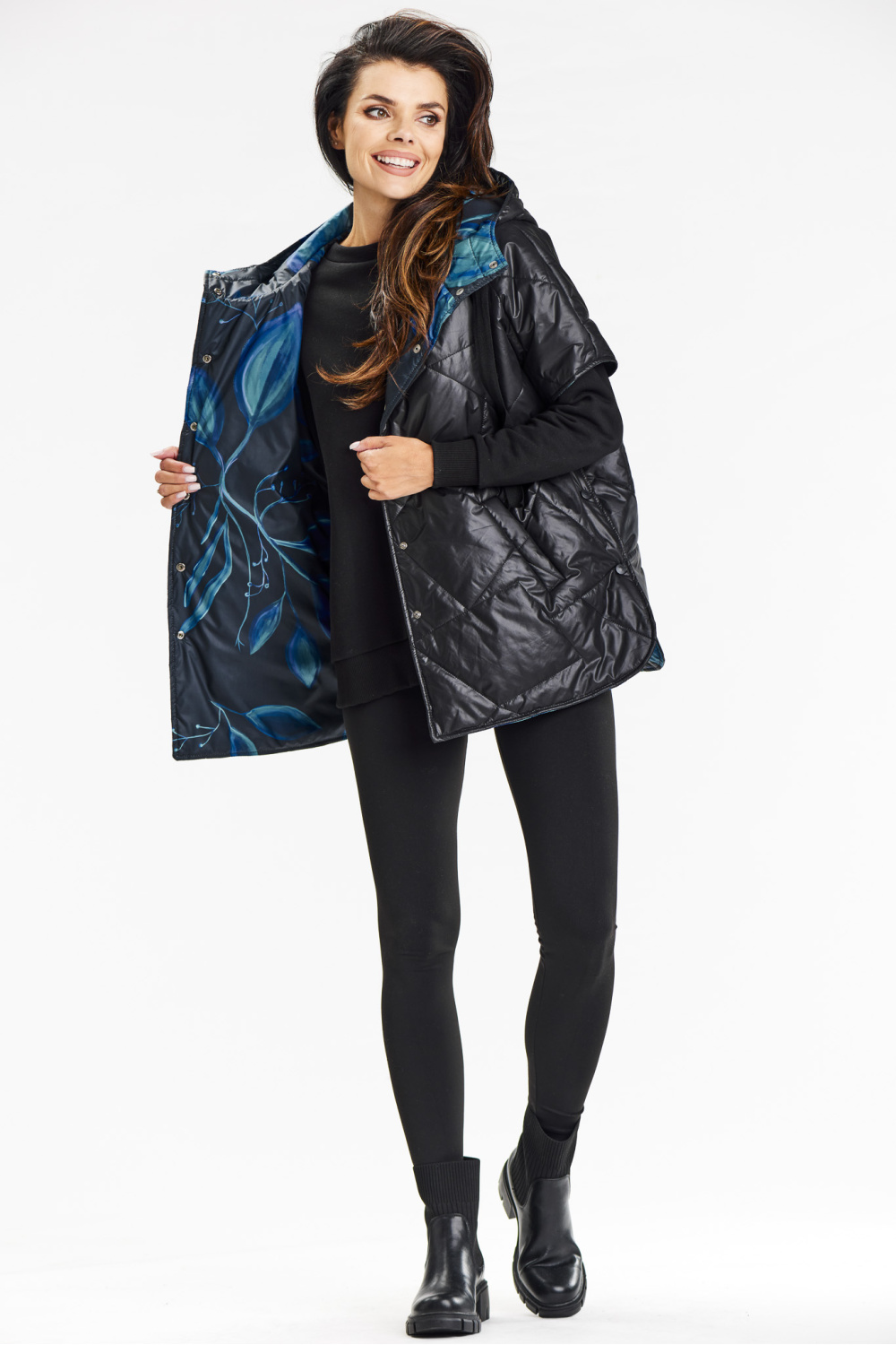 Kamizelka Model A684 Black - awama - obrazek 3