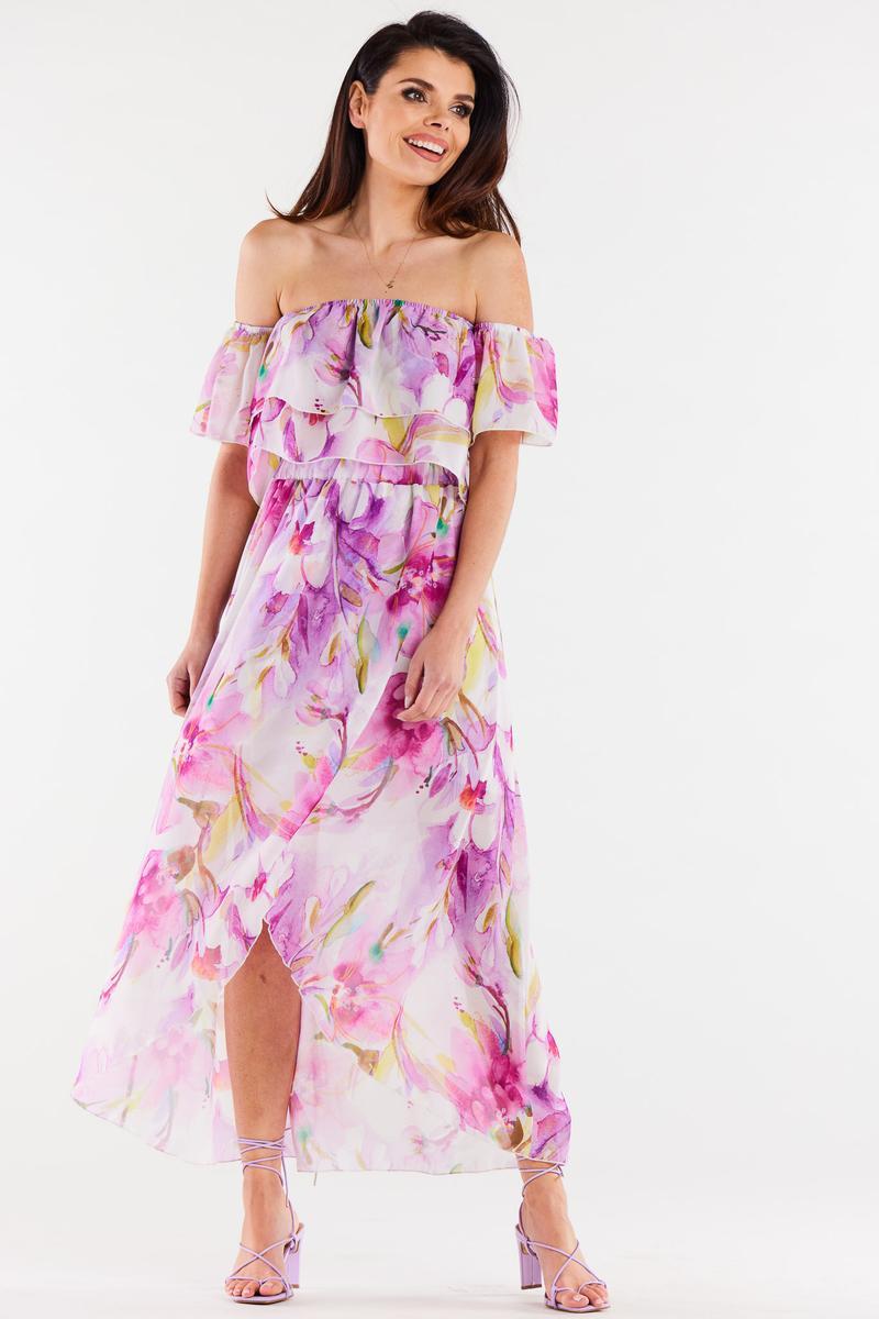 Bluzka Model A511 Violet - awama - obrazek 3