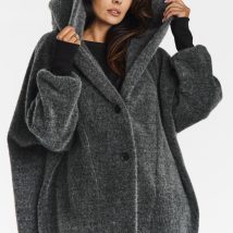 Płaszcz Damski Model A681 Grey – awama
