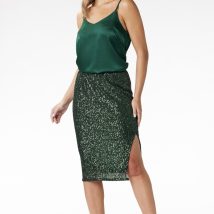 Spódnica Model A692 Bottle Green – awama