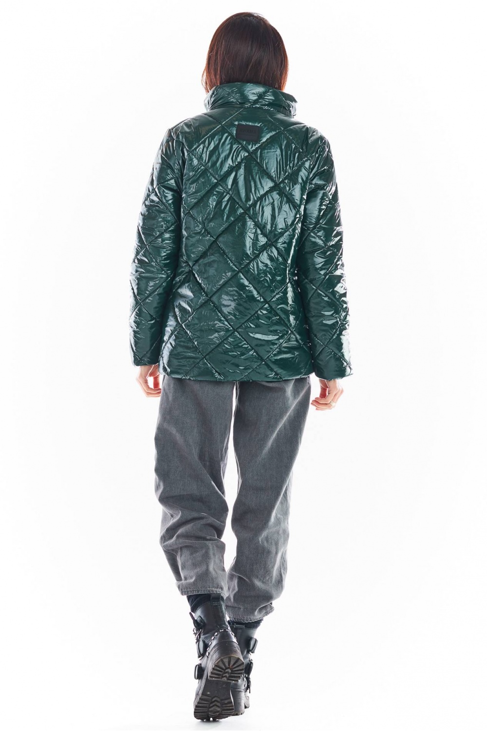 Kurtka Damska Model A384 Pikówka Green - awama - obrazek 4