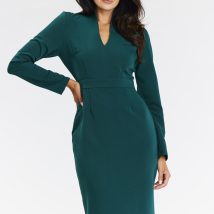 Sukienka Model A667 Bottle Green – awama
