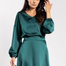 Bluzka Model A740 Bottle Green – awama
