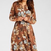 Sukienka Model A468 Brown Pattern – awama