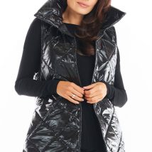 Kamizelka Damska Model A383 Black Pikówka – awama