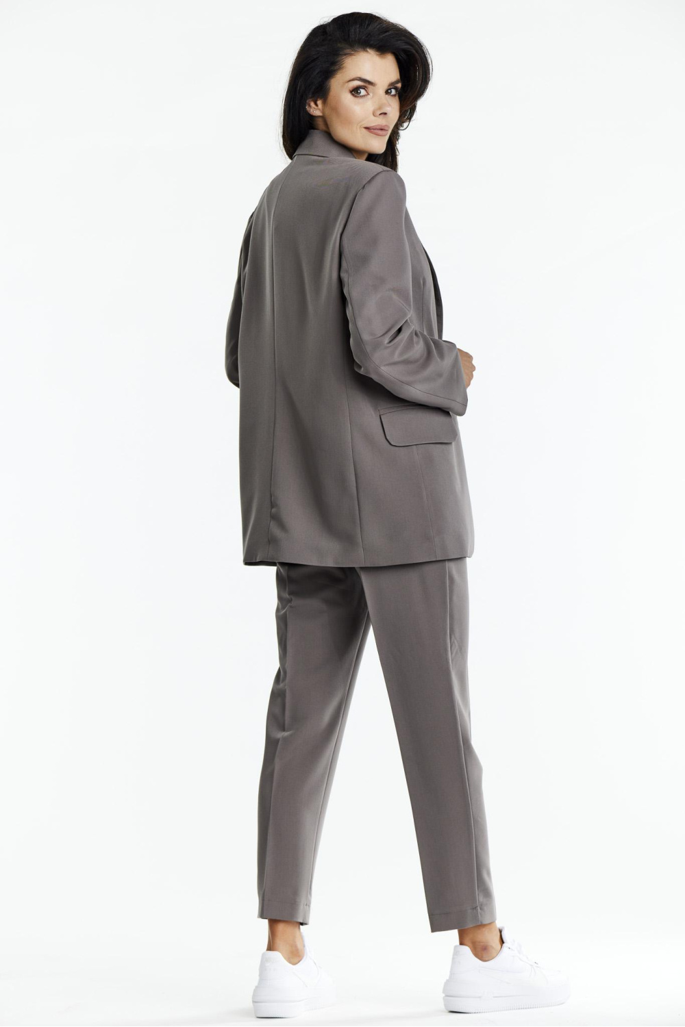 Żakiet Model A676 Taupe - awama - obrazek 4