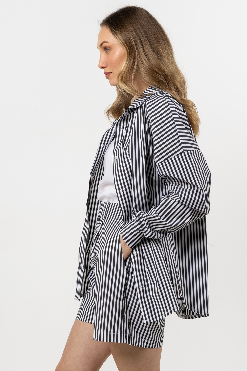 Szorty Model A719 Black - awama - obrazek 3