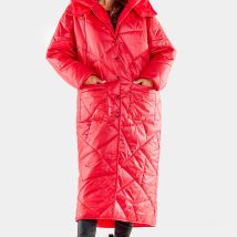 Płaszcz Damski Model A541 Red – awama