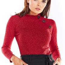 Sweter Damski Model A315 Bordo – awama