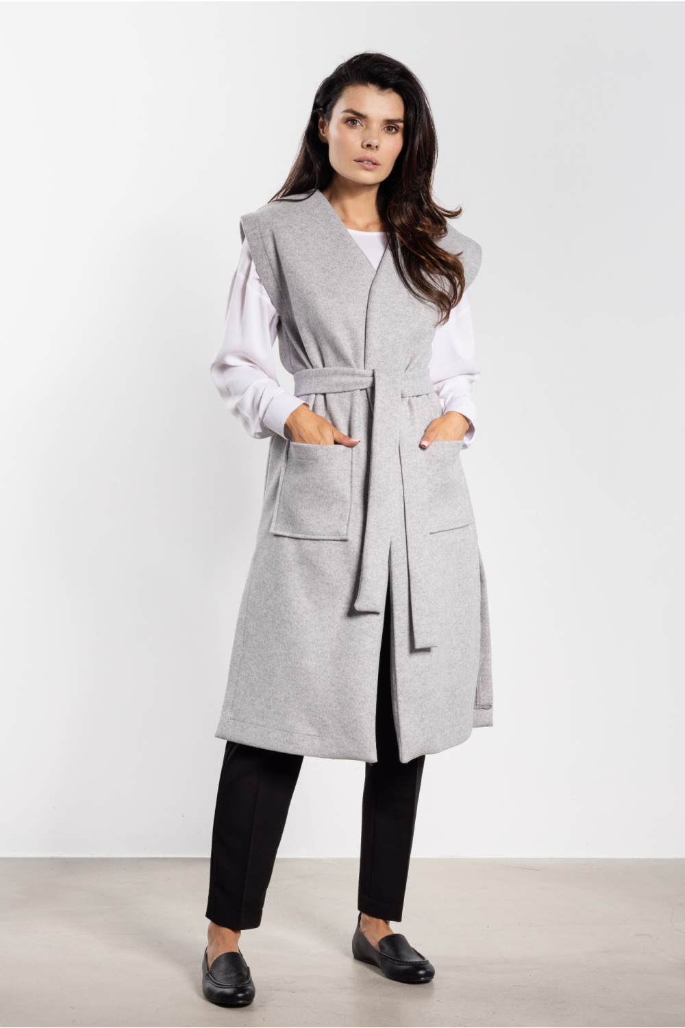 Kamizelka Model A753 Grey - awama