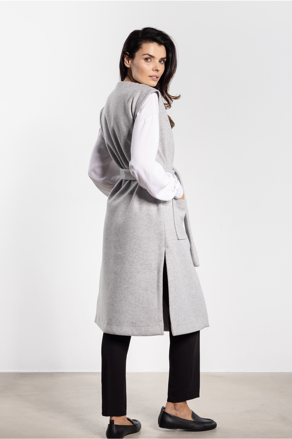 Kamizelka Model A753 Grey - awama - obrazek 4
