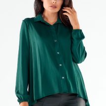 Koszula Damska Model A527 Bottle Green – awama