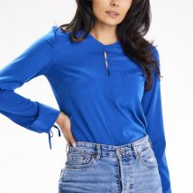 Bluzka Model A651 Blue – awama
