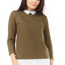 Bluzka Model A208 Khaki – awama