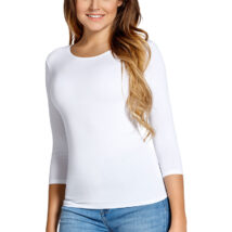 Bluzka Model Manati 3/4 White – Babell