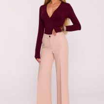 Spodnie Damskie Model MOE875 Beige – Moe