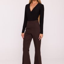 Spodnie Damskie Model MOE874 Brown – Moe