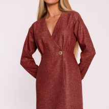 Sukienka Model MOE871 Bordo – Moe