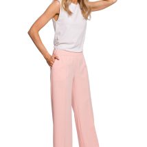 Spodnie Damskie Model MOE570 Powder Pink – Moe