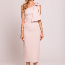Sukienka Model MOE847 Light Beige – Moe