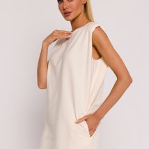 Sukienka Model MOE789 Śmietana – Moe