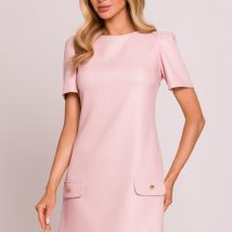 Sukienka Model MOE855 Brzoskwinia – Moe