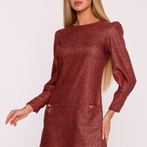 Sukienka Model MOE870 Bordo – Moe