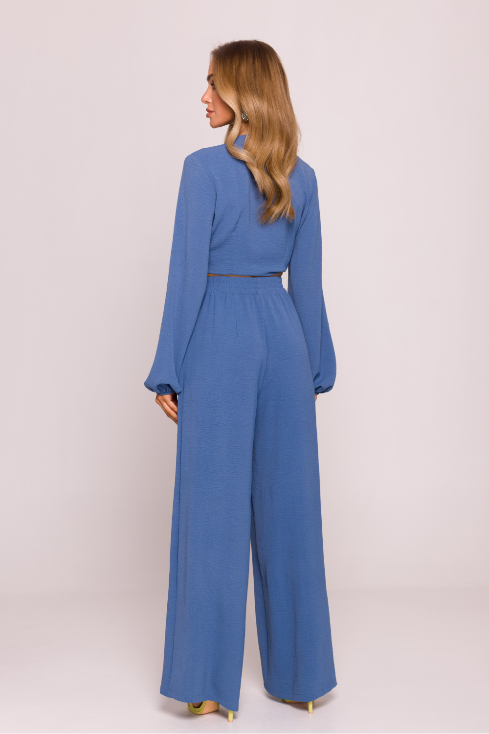 Spodnie Damskie Model MOE862 Jeans - Moe - obrazek 3