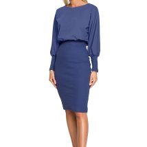 Sukienka Model MOE690 Indygo – Moe