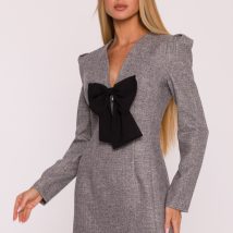 Sukienka Model MOE869 Grafit – Moe