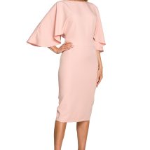 Sukienka Model MOE700 Powder Pink – Moe