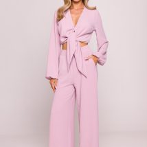 Spodnie Damskie Model MOE862 Dirty Pink – Moe
