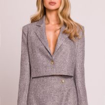Marynarka Model MOE853 Grafit – Moe