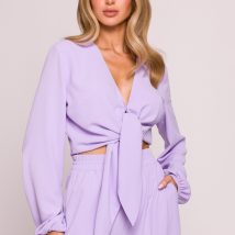 Bluzka Model MOE861 Fiołek – Moe