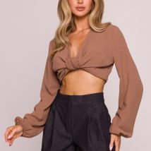 Szorty Damskie Model MOE860 Grafit – Moe