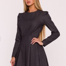 Sukienka Model MOE884 Grafit – Moe