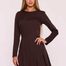 Sukienka Model MOE872 Brown – Moe