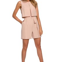 Kombinezon Damski Model MOE574 Beige – Moe