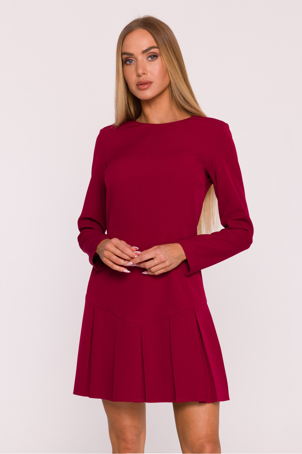 Sukienka Model MOE872 Bordo - Moe