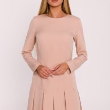Sukienka Model MOE872 Beige – Moe