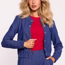 Kurtka Damska Model MOE800 Blue – Moe