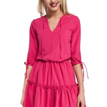 Sukienka Model MOE301 Pink – Moe