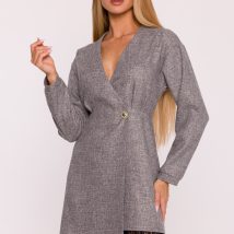 Sukienka Model MOE871 Grafit – Moe
