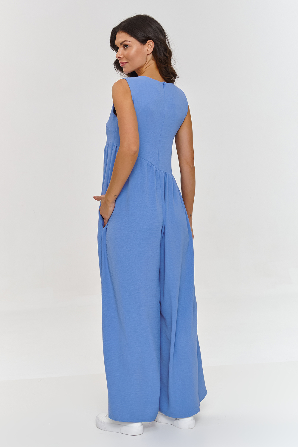 Kombinezon Model M887 Denim - Makadamia - obrazek 3